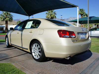 lexus gs 300 2006 beige sedan gasoline 6 cylinders rear wheel drive automatic 92235