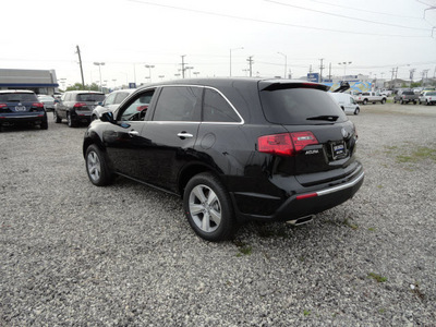 acura mdx 2012 black suv tech awd gasoline 6 cylinders all whee drive automatic with overdrive 60462