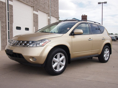 nissan murano 2004 gold suv se gasoline 6 cylinders all whee drive automatic 80301