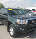 toyota tacoma 2011 dk  green v6 gasoline 6 cylinders 4 wheel drive 5 speed automatic 62863