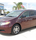 honda odyssey 2012 dk  red van ex gasoline 6 cylinders front wheel drive automatic with overdrive 77065