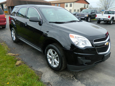 chevrolet equinox 2010 black suv ls gasoline 4 cylinders all whee drive automatic 14224