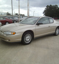 chevrolet monte carlo 2000 lt  brown coupe ls gasoline v6 front wheel drive automatic 75503