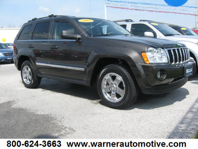 jeep grand cherokee 2005 dk  brown suv limited gasoline 8 cylinders 4 wheel drive automatic 45840