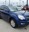 chevrolet equinox 2010 blue suv lt gasoline 4 cylinders front wheel drive automatic 76087