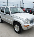 jeep liberty 2004 silver suv limited gasoline 6 cylinders rear wheel drive automatic with overdrive 76087