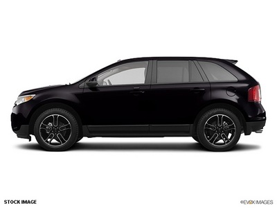 ford edge 2013 black suv sport gasoline 6 cylinders front wheel drive shiftable automatic 46168