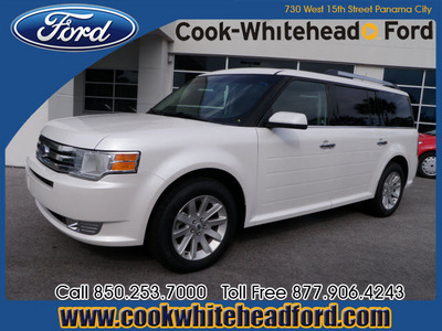 ford flex 2012 white sel gasoline 6 cylinders front wheel drive automatic 32401