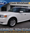 ford flex 2012 white sel gasoline 6 cylinders front wheel drive automatic 32401