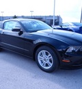 ford mustang 2013 black coupe gasoline 6 cylinders rear wheel drive 6 speed automatic 77388