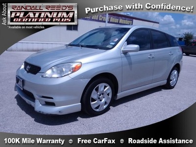 toyota matrix 2003 silver wagon gasoline 4 cylinders front wheel drive automatic 77388