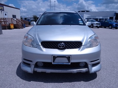 toyota matrix 2003 silver wagon gasoline 4 cylinders front wheel drive automatic 77388