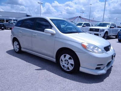 toyota matrix 2003 silver wagon gasoline 4 cylinders front wheel drive automatic 77388