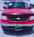 ford f 150 2003 red pickup truck xlt gasoline 6 cylinders rear wheel drive 77388
