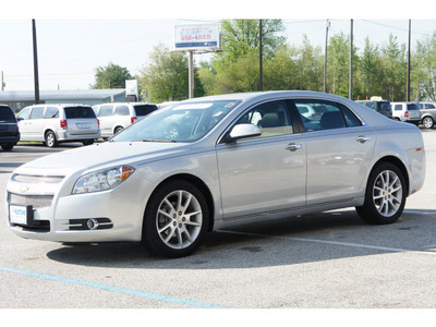 chevrolet malibu 2011 silver sedan ltz gasoline 6 cylinders front wheel drive automatic 46036