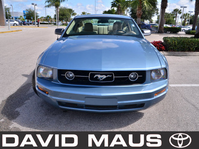 ford mustang 2006 blue coupe gasoline 6 cylinders rear wheel drive 5 speed manual 32771
