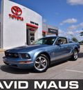 ford mustang 2006 blue coupe gasoline 6 cylinders rear wheel drive 5 speed manual 32771