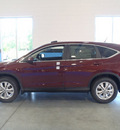 honda cr v 2012 dk  red suv ex gasoline 4 cylinders all whee drive automatic 28557