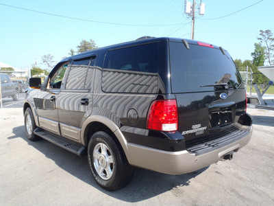 ford expedition 2003 black suv eddie bauer gasoline 8 cylinders sohc 4 wheel drive automatic with overdrive 28557