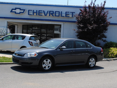 chevrolet impala 2010 gray sedan ls gasoline 6 cylinders front wheel drive automatic 27591