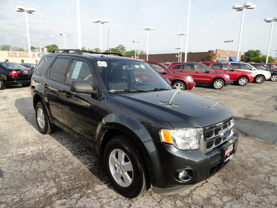 ford escape 2009 gray suv xlt gasoline 6 cylinders front wheel drive automatic with overdrive 60546