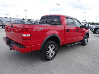 ford f 150 2008 red pickup truck fx4 flex fuel 8 cylinders 4 wheel drive automatic 77388