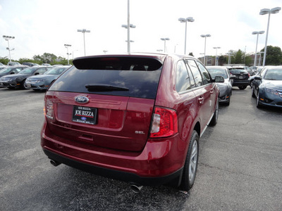 ford edge 2013 red sel gasoline 6 cylinders front wheel drive automatic with overdrive 60546