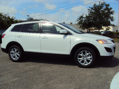 mazda cx 9 2012 white suv w 3rd row seat gasoline 6 cylinders front wheel drive automatic 32901
