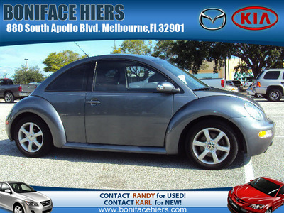 volkswagen beetle 2004 dk  gray coupe gls w sunroof gasoline 4 cylinders front wheel drive automatic 32901