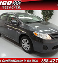 toyota corolla 2012 gray l gasoline 4 cylinders front wheel drive not specified 91731