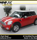 mini cooper 2007 red hatchback gasoline 4 cylinders front wheel drive automatic 91731