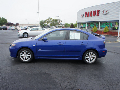 mazda mazda3s 2007 blue sedan gasoline 4 cylinders front wheel drive automatic 19153