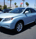 lexus rx 350 2011 blue suv gasoline 6 cylinders front wheel drive automatic 92235