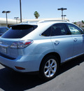 lexus rx 350 2011 blue suv gasoline 6 cylinders front wheel drive automatic 92235