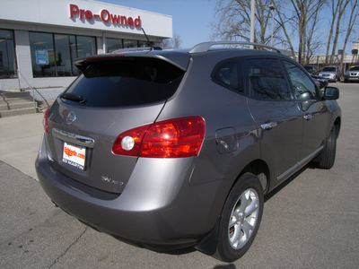 nissan rogue 2011 lt  gray suv 4dr awd sv gasoline 4 cylinders all whee drive automatic 46219