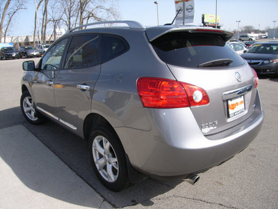 nissan rogue 2011 lt  gray suv 4dr awd sv gasoline 4 cylinders all whee drive automatic 46219