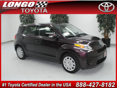 scion xd 2011 black hatchback gasoline 4 cylinders front wheel drive automatic 91731