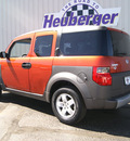 honda element 2003 sunset orange p suv ex gasoline 4 cylinders dohc front wheel drive automatic 80905