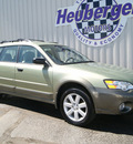 subaru outback 2006 willow green wagon 2 5i gasoline 4 cylinders all whee drive automatic 80905