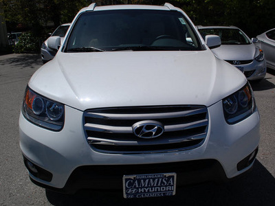 hyundai santa fe 2012 white suv limited gasoline 6 cylinders front wheel drive automatic 94010