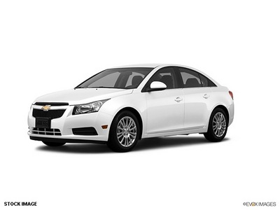 chevrolet cruze 2012 white sedan eco gasoline 4 cylinders front wheel drive 6 speed automatic 55391