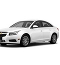 chevrolet cruze 2012 white sedan eco gasoline 4 cylinders front wheel drive 6 speed automatic 55391