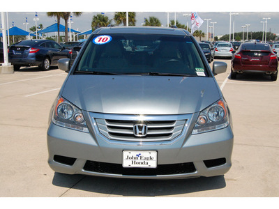 honda odyssey 2010 blue van ex l w dvd gasoline 6 cylinders front wheel drive automatic with overdrive 77065