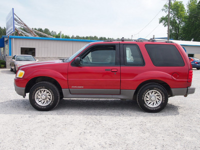 ford explorer sport 2001 red suv gasoline 6 cylinders 4 wheel drive automatic 27569