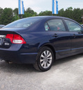 honda civic 2009 blue sedan ex gasoline 4 cylinders front wheel drive automatic 27569