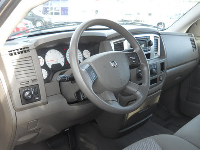 dodge ram pickup 1500 2007 khaki slt gasoline 8 cylinders 4 wheel drive automatic 99212