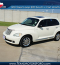 chrysler pt cruiser 2006 white wagon limited gasoline 4 cylinders front wheel drive automatic with overdrive 76108