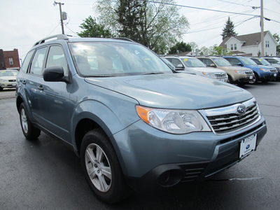 subaru forester 2010 lt  green suv 2 5x gasoline 4 cylinders all whee drive automatic 45324