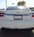 chrysler 200 2012 white sedan touring gasoline 4 cylinders front wheel drive automatic 33157