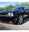 dodge challenger 2012 black coupe r t gasoline 8 cylinders rear wheel drive automatic 33157